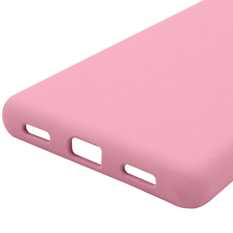 Купити Чохол Silicone Cover Lakshmi Full Camera (AAA) на Google Pixel 7a (Рожевий / Light pink) на vchehle.ua