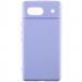 Чохол Silicone Cover Lakshmi Full Camera (AAA) на Google Pixel 7a (Бузковий / Dasheen)