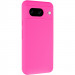 Чехол Silicone Cover Lakshmi Full Camera (AAA) для Google Pixel 8 (Розовый / Barbie pink)