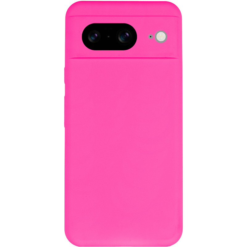 Фото Чехол Silicone Cover Lakshmi Full Camera (AAA) для Google Pixel 8 (Розовый / Barbie pink) на vchehle.ua