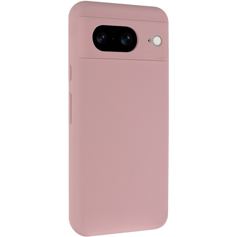 Чехол Silicone Cover Lakshmi Full Camera (AAA) для Google Pixel 8 (Розовый / Pink Sand)