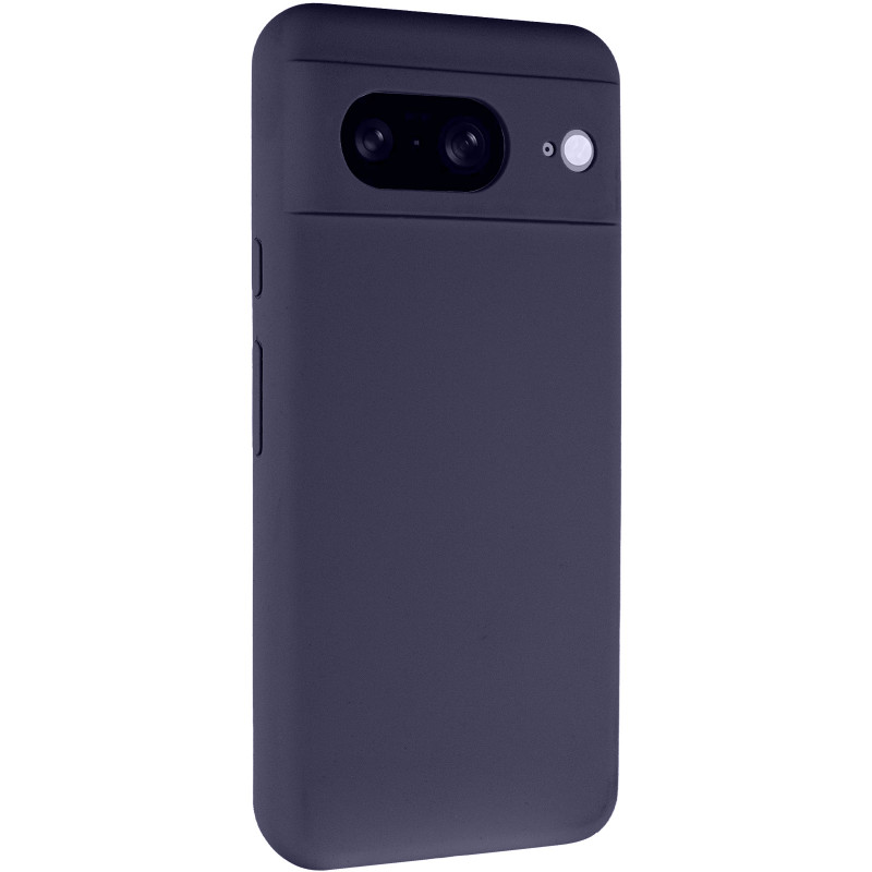 Чехол Silicone Cover Lakshmi Full Camera (AAA) для Google Pixel 8 (Темно-синий / Midnight blue)