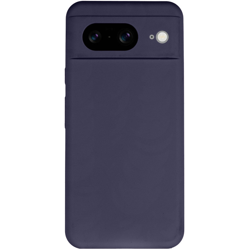 Фото Чехол Silicone Cover Lakshmi Full Camera (AAA) для Google Pixel 8 (Темно-синий / Midnight blue) на vchehle.ua