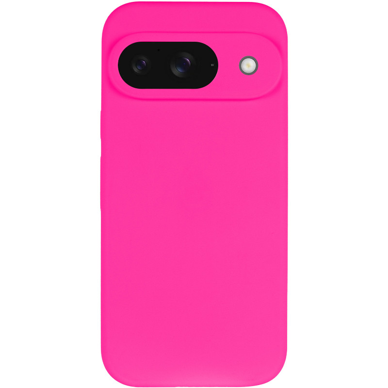 Фото Чохол Silicone Cover Lakshmi Full Camera (AAA) на Google Pixel 9 (Рожевий / Barbie pink) на vchehle.ua