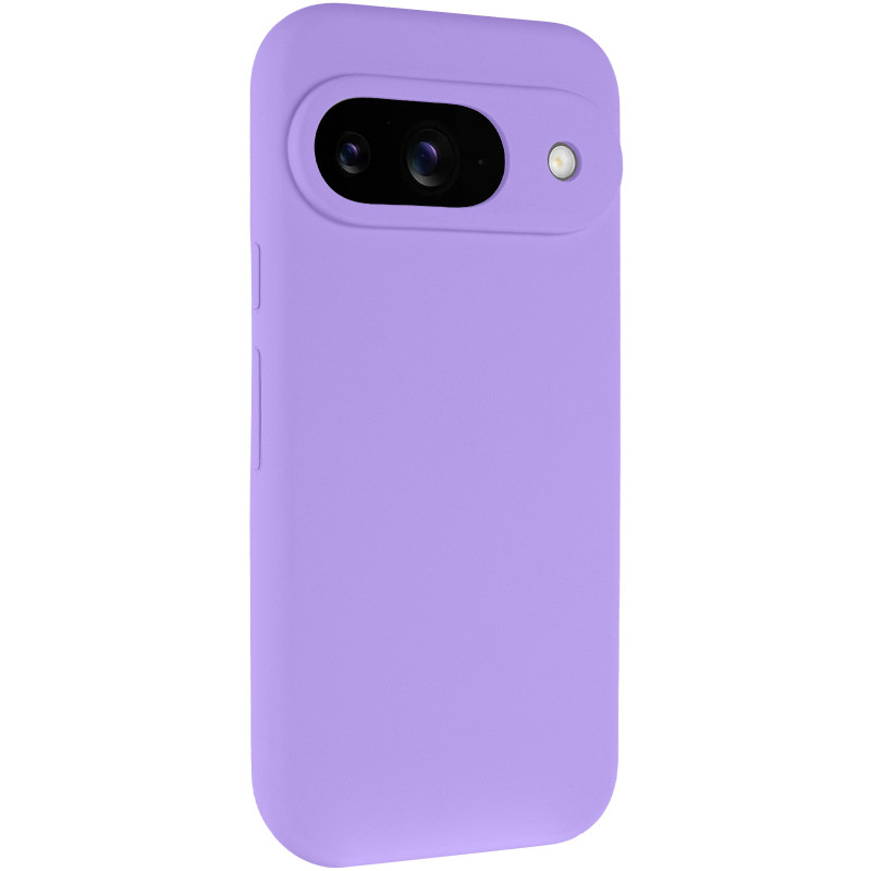 Чохол Silicone Cover Lakshmi Full Camera (AAA) на Google Pixel 9 (Бузковий / Dasheen)