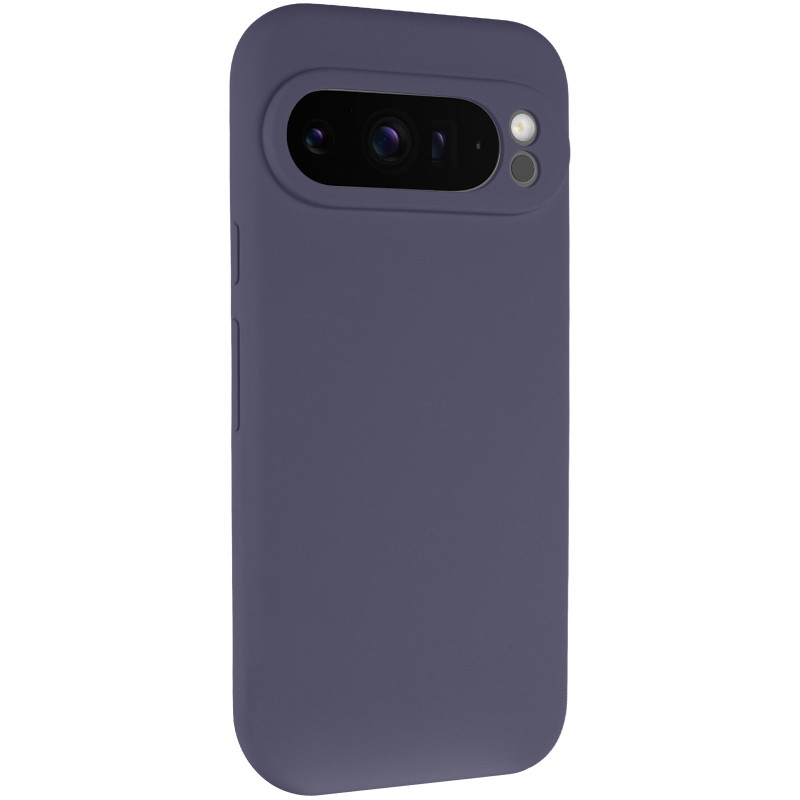 Чохол Silicone Cover Lakshmi Full Camera (AAA) на Google Pixel 9 Pro (Сірий / Dark Gray)