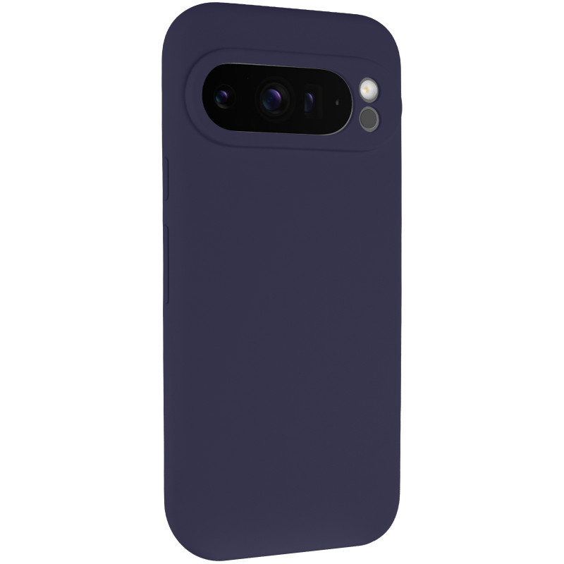 Чохол Silicone Cover Lakshmi Full Camera (AAA) на Google Pixel 9 Pro (Темно-синій / Midnight blue)