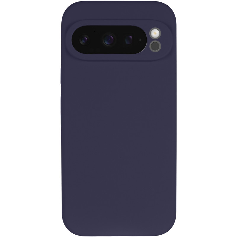 Фото Чохол Silicone Cover Lakshmi Full Camera (AAA) на Google Pixel 9 Pro (Темно-синій / Midnight blue) на vchehle.ua