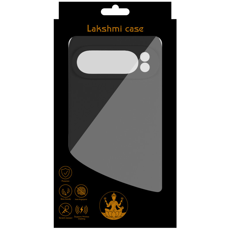 Фото Чохол Silicone Cover Lakshmi Full Camera (AAA) на Google Pixel 9 Pro (Чорний / Black) в маназині vchehle.ua