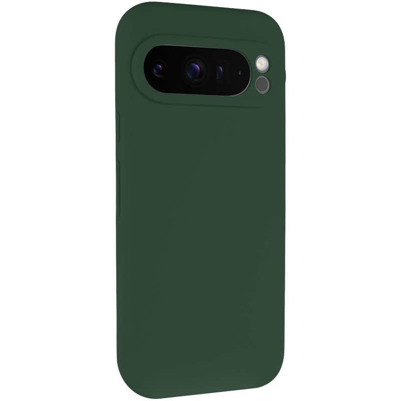 Чохол Silicone Cover Lakshmi Full Camera (AAA) на Google Pixel 9 Pro XL (Зелений / Cyprus Green)