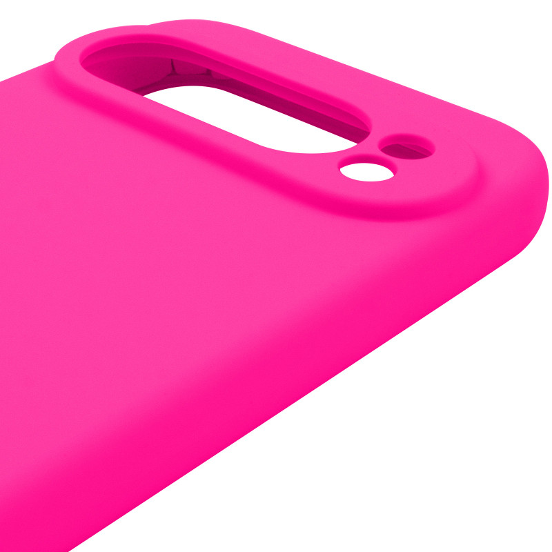 Чохол Silicone Cover Lakshmi Full Camera (AAA) на Google Pixel 9 Pro XL (Рожевий / Barbie pink) в магазині vchehle.ua