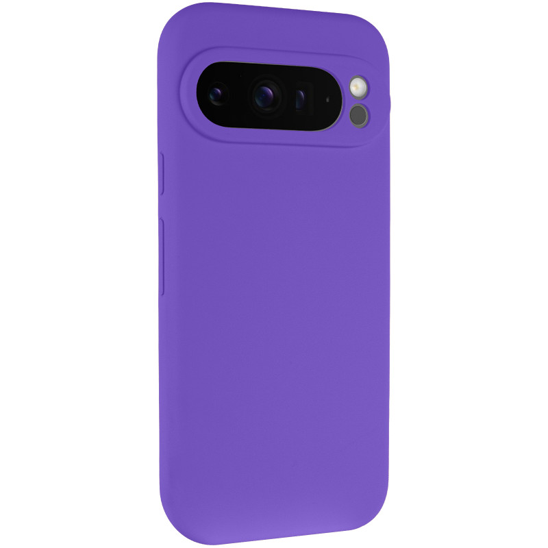 Чохол Silicone Cover Lakshmi Full Camera (AAA) на Google Pixel 9 Pro XL (Фіолетовий / Amethyst)