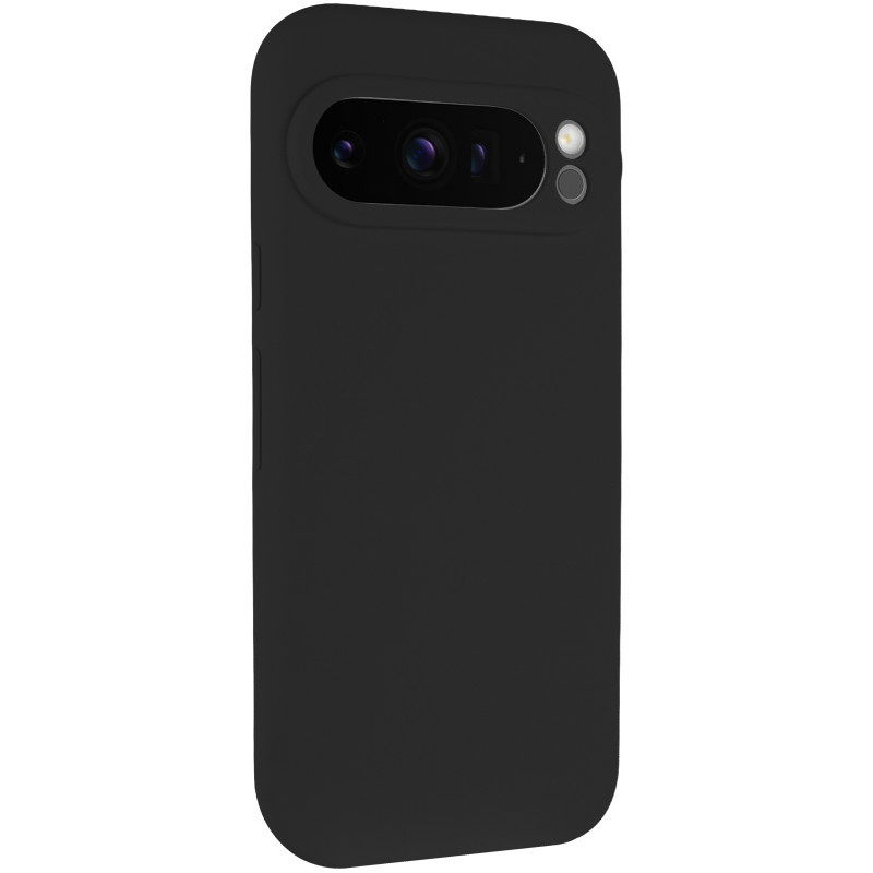 Чохол Silicone Cover Lakshmi Full Camera (AAA) на Google Pixel 9 Pro XL (Чорний / Black)