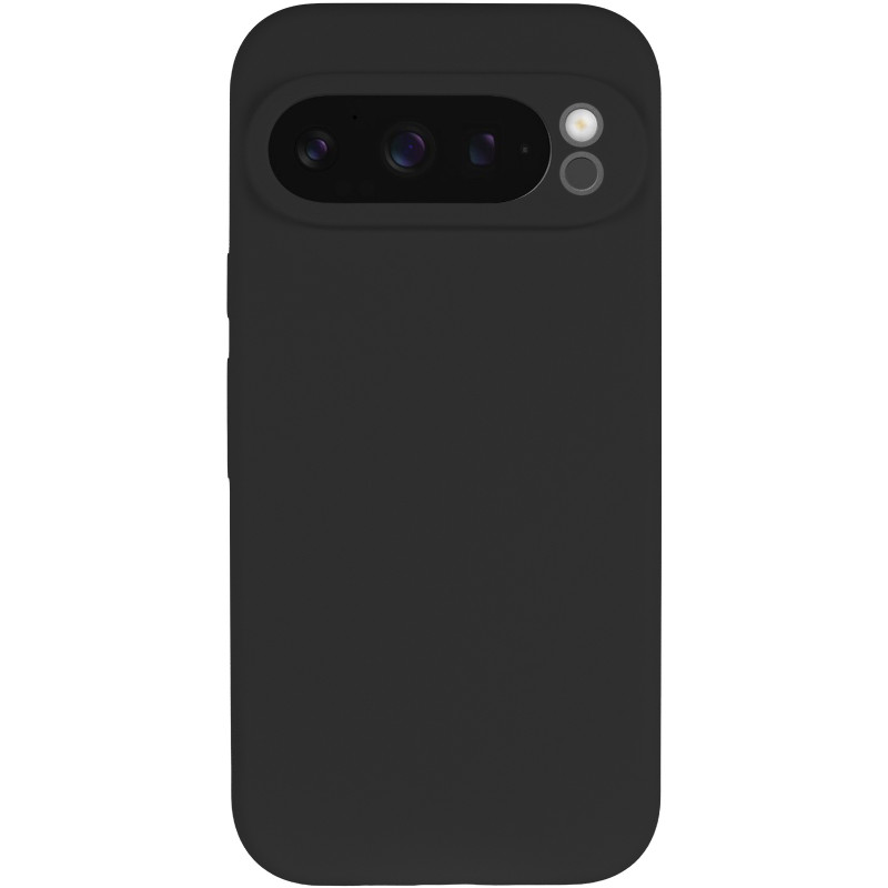 Фото Чохол Silicone Cover Lakshmi Full Camera (AAA) на Google Pixel 9 Pro XL (Чорний / Black) на vchehle.ua