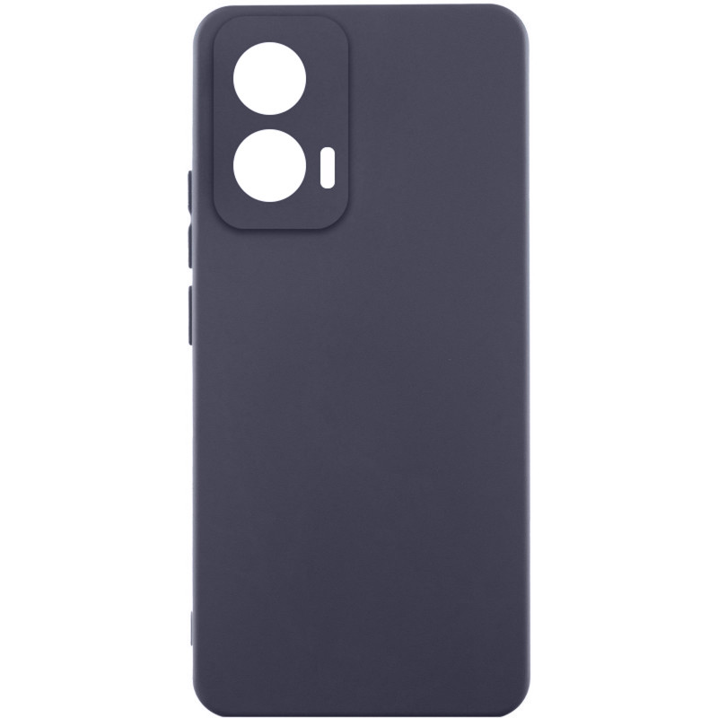 Чехол Silicone Cover Lakshmi Full Camera (AAA) для Motorola Edge 50 Fusion (Серый / Dark Gray)
