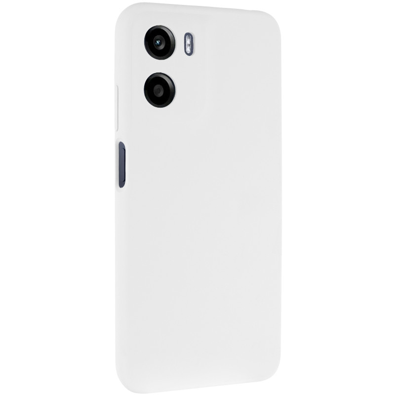 Чохол Silicone Cover Lakshmi Full Camera (AAA) на Motorola Moto G05 / E15 4G (Білий / White)