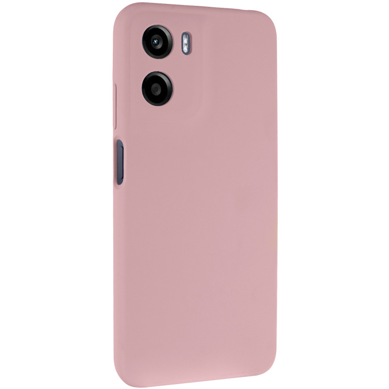 Чохол Silicone Cover Lakshmi Full Camera (AAA) на Motorola Moto G05 / E15 4G (Рожевий / Pink Sand)