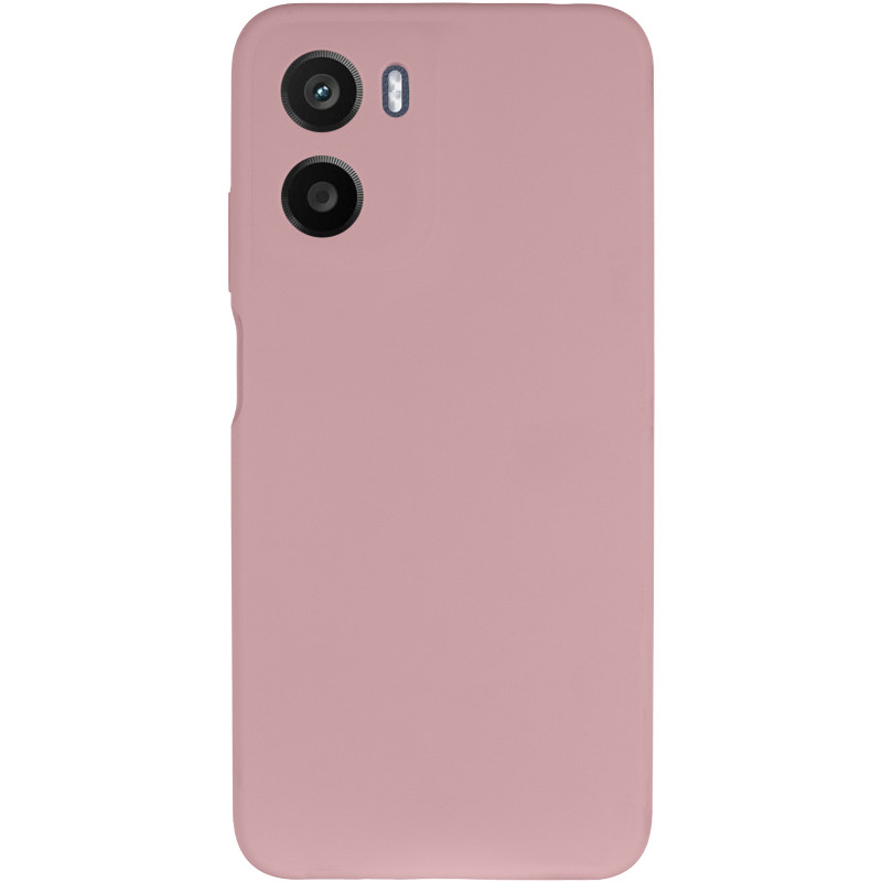 Фото Чохол Silicone Cover Lakshmi Full Camera (AAA) на Motorola Moto G05 / E15 4G (Рожевий / Pink Sand) на vchehle.ua