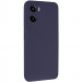 Чохол Silicone Cover Lakshmi Full Camera (AAA) на Motorola Moto G05 / E15 4G (Темно-синій / Midnight blue)