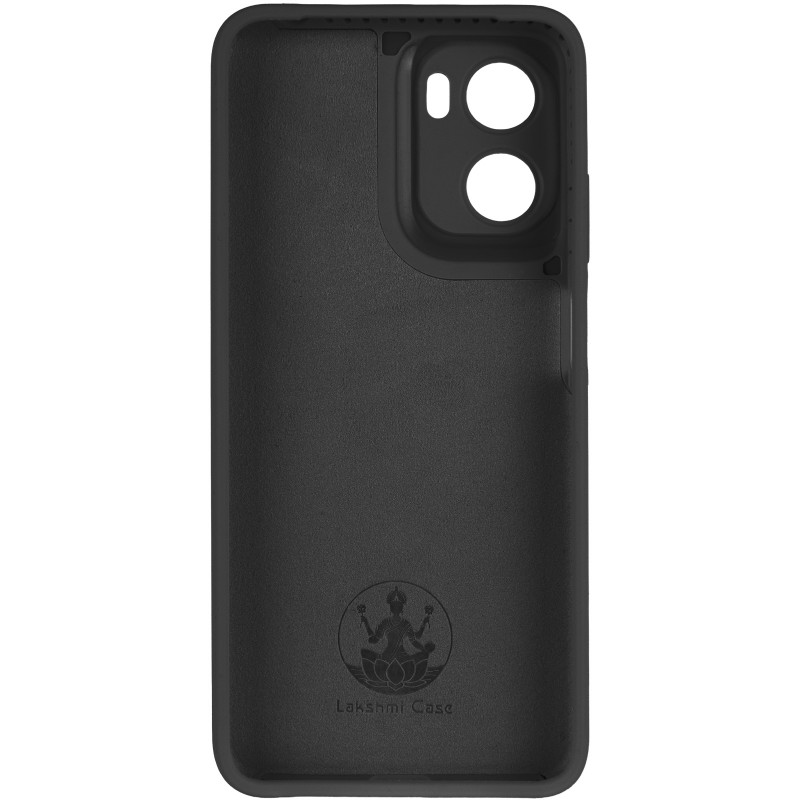 Фото Чохол Silicone Cover Lakshmi Full Camera (AAA) на Motorola Moto G05 / E15 4G (Чорний / Black) в маназині vchehle.ua