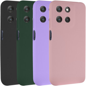 Чохол Silicone Cover Lakshmi Full Camera (AAA) на Motorola Moto G15 4G