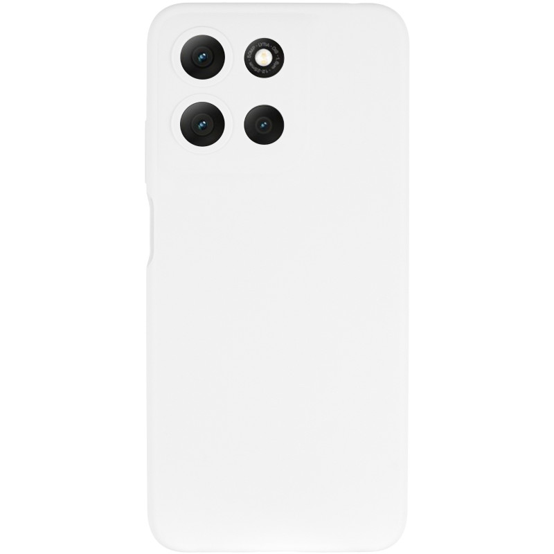 Фото Чохол Silicone Cover Lakshmi Full Camera (AAA) на Motorola Moto G15 4G (Білий / White) на vchehle.ua