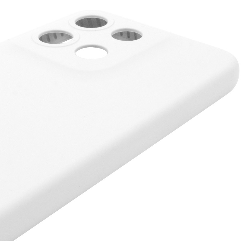 Чохол Silicone Cover Lakshmi Full Camera (AAA) на Motorola Moto G15 4G (Білий / White) в магазині vchehle.ua