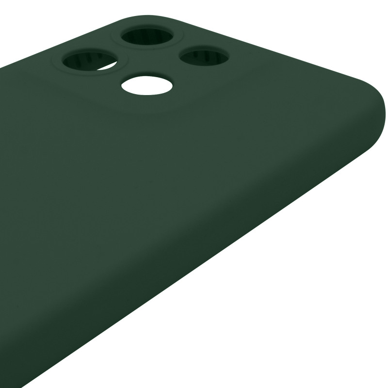 Чохол Silicone Cover Lakshmi Full Camera (AAA) на Motorola Moto G15 4G (Зелений / Cyprus Green) в магазині vchehle.ua