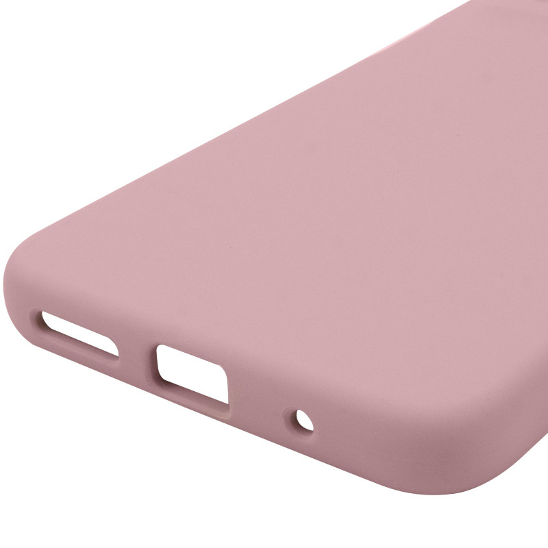 Купити Чохол Silicone Cover Lakshmi Full Camera (AAA) на Motorola Moto G15 4G (Рожевий / Pink Sand) на vchehle.ua