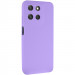 Чохол Silicone Cover Lakshmi Full Camera (AAA) на Motorola Moto G15 4G (Бузковий / Dasheen)