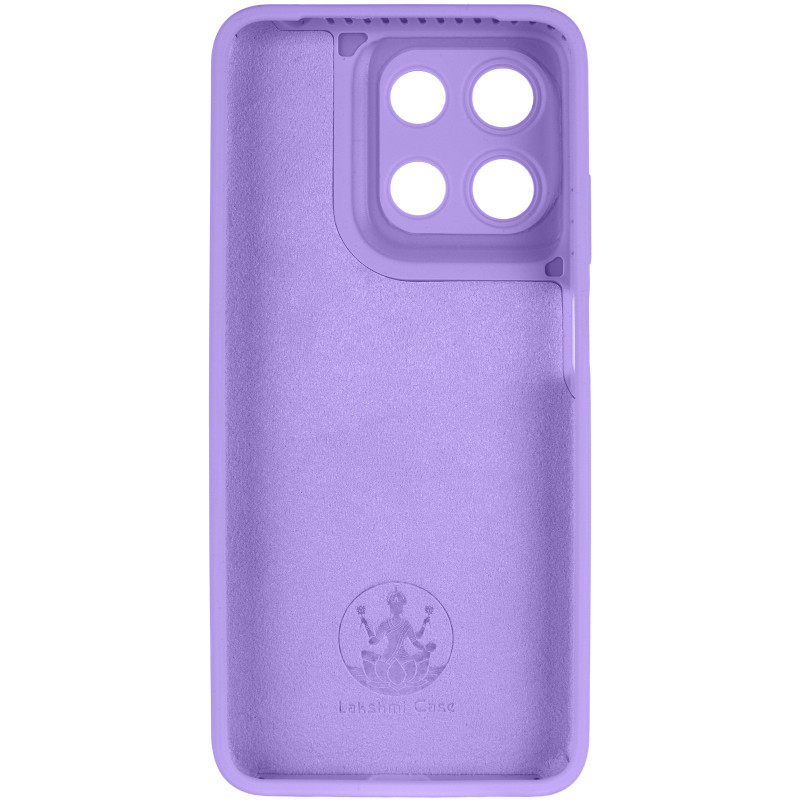 Фото Чохол Silicone Cover Lakshmi Full Camera (AAA) на Motorola Moto G15 4G (Бузковий / Dasheen) в маназині vchehle.ua