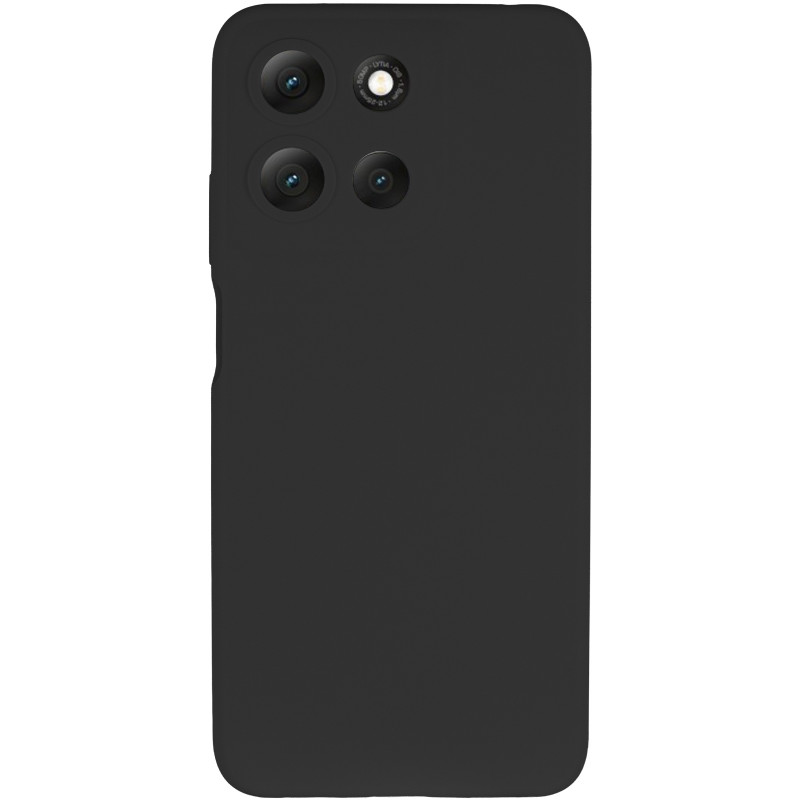 Фото Чохол Silicone Cover Lakshmi Full Camera (AAA) на Motorola Moto G15 4G (Чорний / Black) на vchehle.ua