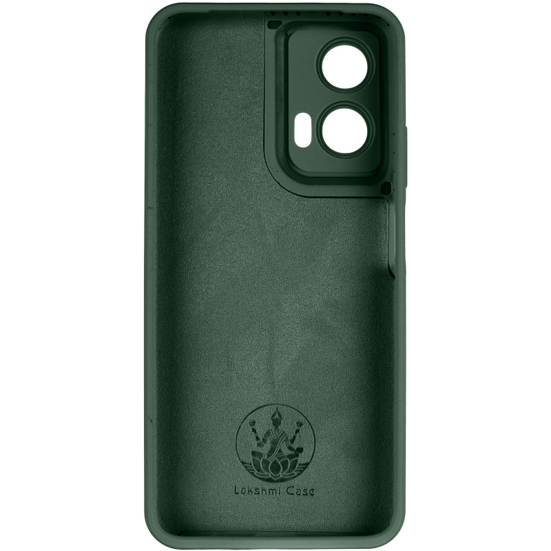 Фото Чохол Silicone Cover Lakshmi Full Camera (AAA) на Motorola Moto G35 (Зелений / Cyprus Green) в маназині vchehle.ua