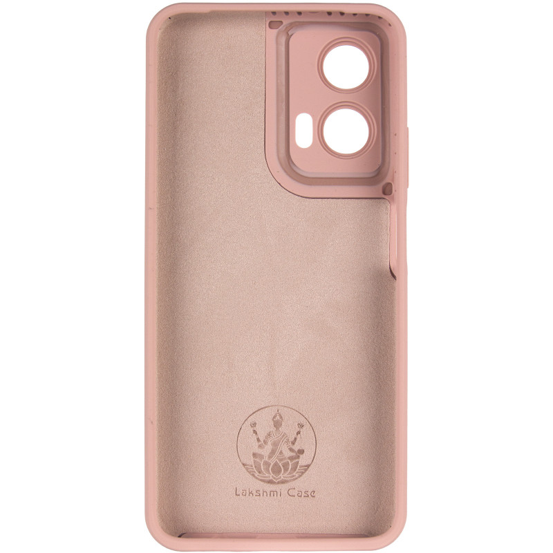Фото Чохол Silicone Cover Lakshmi Full Camera (AAA) на Motorola Moto G35 (Рожевий / Pink Sand) в маназині vchehle.ua