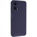 Чохол Silicone Cover Lakshmi Full Camera (AAA) на Motorola Moto G35 (Темно-синій / Midnight blue)