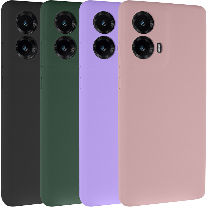 Чохол Silicone Cover Lakshmi Full Camera (AAA) на Motorola Moto G85