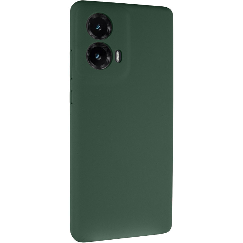 Чохол Silicone Cover Lakshmi Full Camera (AAA) на Motorola Moto G85 (Зелений / Cyprus Green)