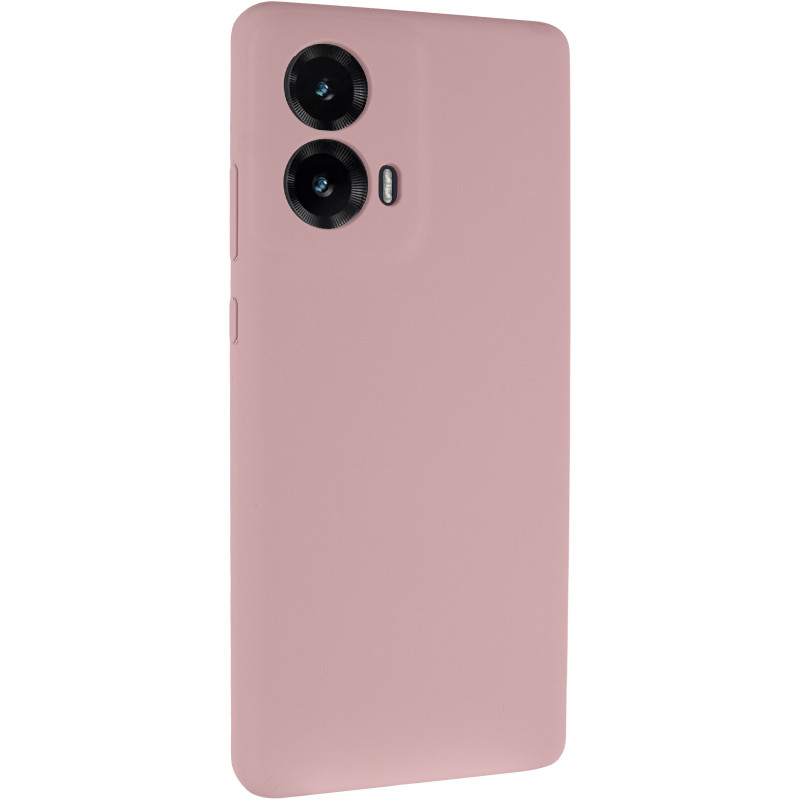 Чохол Silicone Cover Lakshmi Full Camera (AAA) на Motorola Moto G85 (Рожевий / Pink Sand)