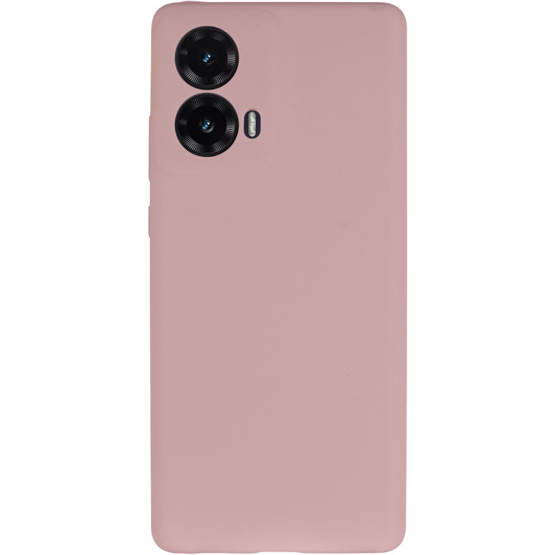 Фото Чохол Silicone Cover Lakshmi Full Camera (AAA) на Motorola Moto G85 (Рожевий / Pink Sand) на vchehle.ua