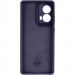 Фото Чохол Silicone Cover Lakshmi Full Camera (AAA) на Motorola Moto G85 (Темно-синій / Midnight blue) в маназині vchehle.ua