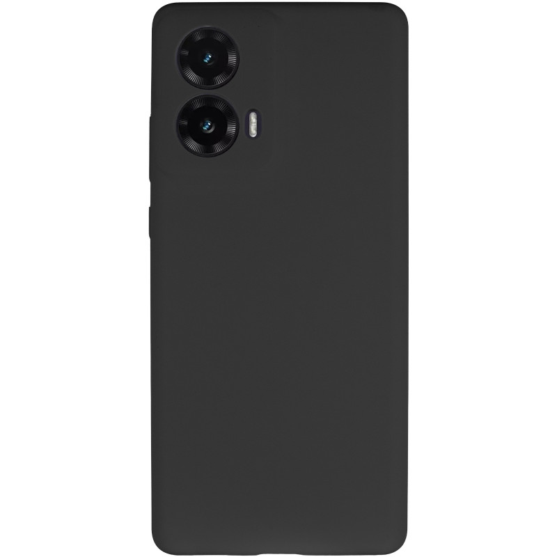 Фото Чохол Silicone Cover Lakshmi Full Camera (AAA) на Motorola Moto G85 (Чорний / Black) на vchehle.ua