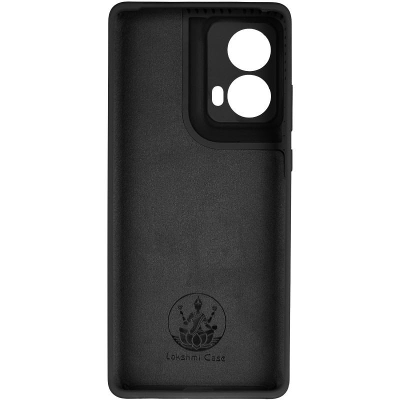 Фото Чохол Silicone Cover Lakshmi Full Camera (AAA) на Motorola Moto G85 (Чорний / Black) в маназині vchehle.ua