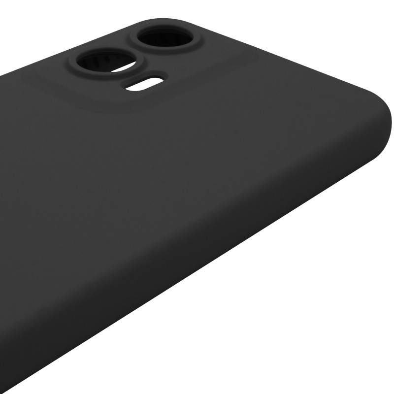 Купити Чохол Silicone Cover Lakshmi Full Camera (AAA) на Motorola Moto G85 (Чорний / Black) на vchehle.ua
