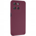 Чохол Silicone Cover Lakshmi Full Camera (AAA) на Motorola Moto G15 4G (Бордовий / Plum)