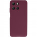 Фото Чохол Silicone Cover Lakshmi Full Camera (AAA) на Motorola Moto G15 4G (Бордовий / Plum) на vchehle.ua