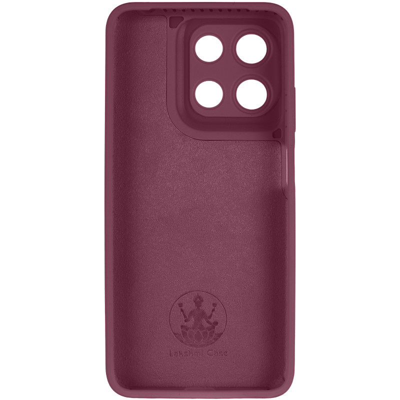 Фото Чохол Silicone Cover Lakshmi Full Camera (AAA) на Motorola Moto G15 4G (Бордовий / Plum) в маназині vchehle.ua