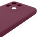 Чохол Silicone Cover Lakshmi Full Camera (AAA) на Motorola Moto G15 4G (Бордовий / Plum) в магазині vchehle.ua