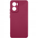 Чехол Silicone Cover Lakshmi Full Camera (AAA) для Motorola Moto G06 (Бордовый / Plum)