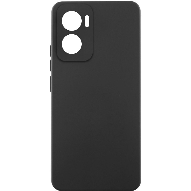 Чехол Silicone Cover Lakshmi Full Camera (AAA) для Motorola Moto G06 (Черный / Black)