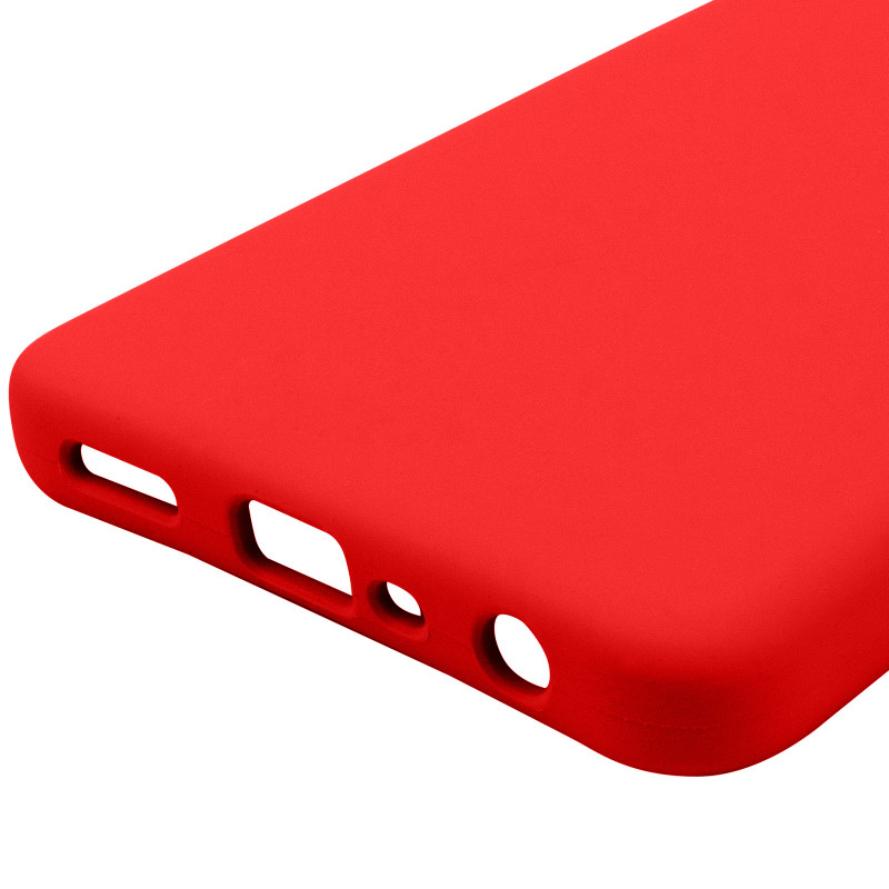 Купить Чехол Silicone Cover Lakshmi Full Camera (AAA) для Oppo A58 4G (Красный / Red) на vchehle.ua